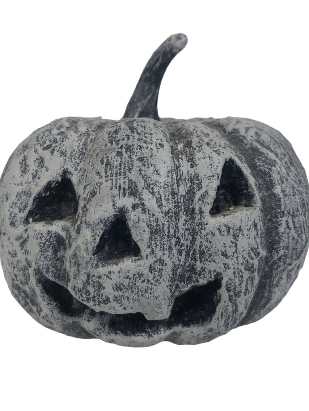 Grayscale / Blue Pumpkin Jack O Lantern Halloween Horror Goth Home Decor Witch
